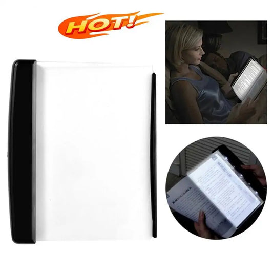 Portable Ultra-thin Flat Plate Panel Reading Light